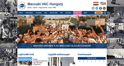 Desktop Screenshot of maccabi.hu